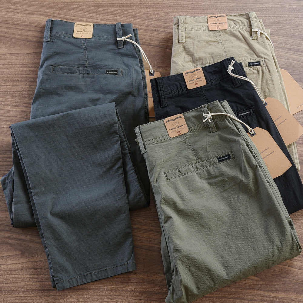 Summer Thin Breathable Men's Pencil Long Pants