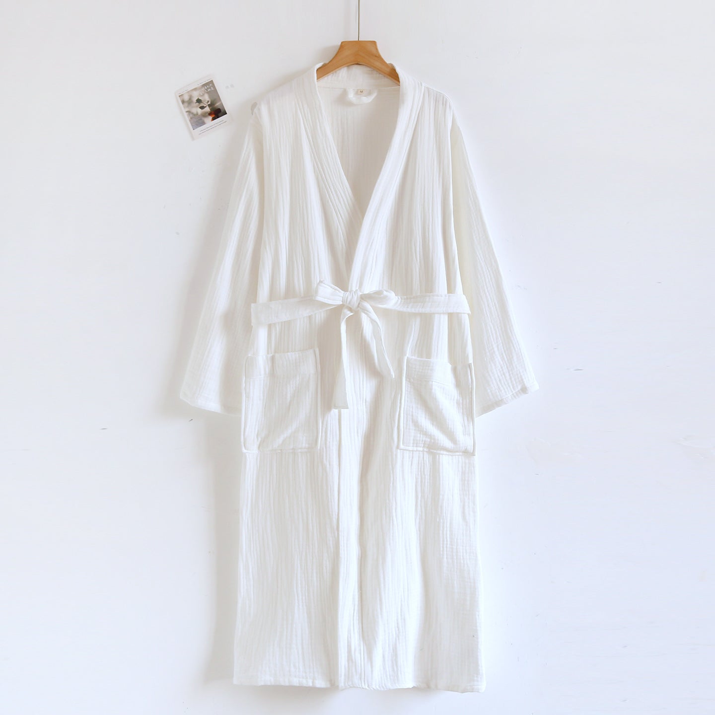 Pure Cotton Four-season Three-layer Gauze Bathrobe