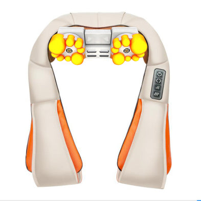 Châle de Massage Cervical & Épaules (Pétrissage 4D)