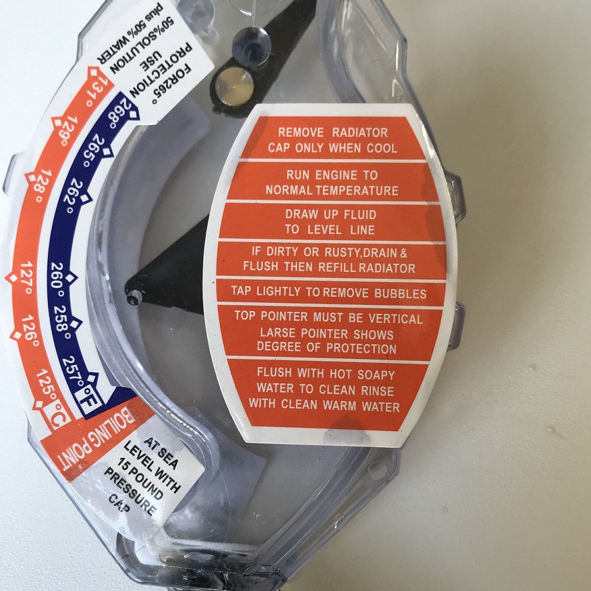 Automotive Radiator Antifreeze Dial-type Hydrometer