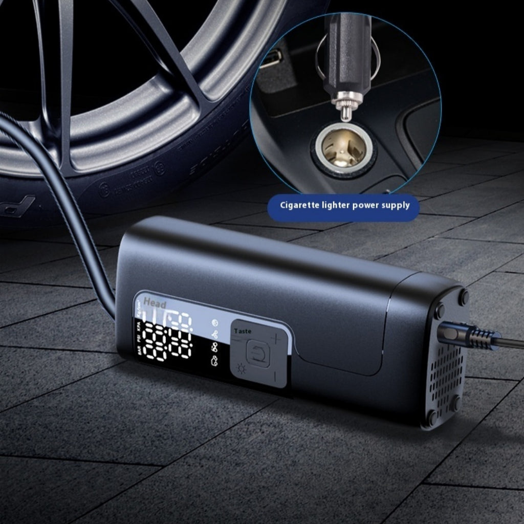 Gonfleur de Pneu Portable 150 PSI | Pompe à Air Sans Fil 5200mAh
