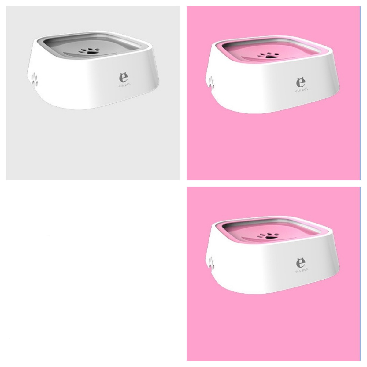 Bol d'Eau Anti-Débordement 1.5L – Distributeur à Disque Flottant pour Animaux