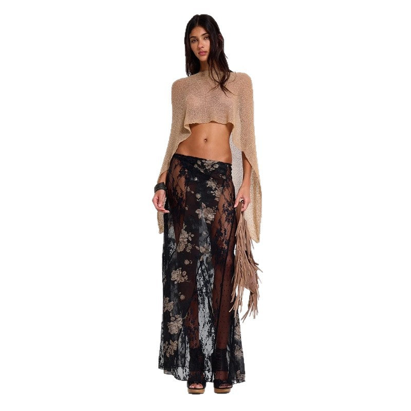 Womens High-End Slim-Fit Long Hooded Tunic In A Fashionable Style