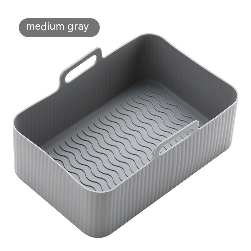Plateau de friteuse à air domestique en silicone