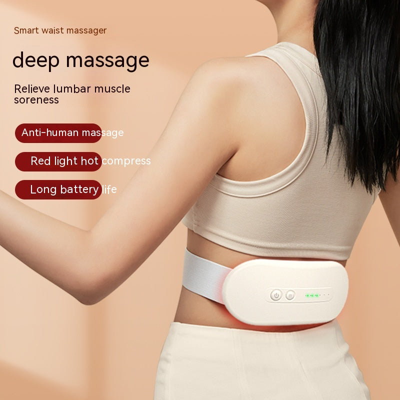 Ceinture de Massage Abdominale & Lombaire (Chaleur Apaisante)