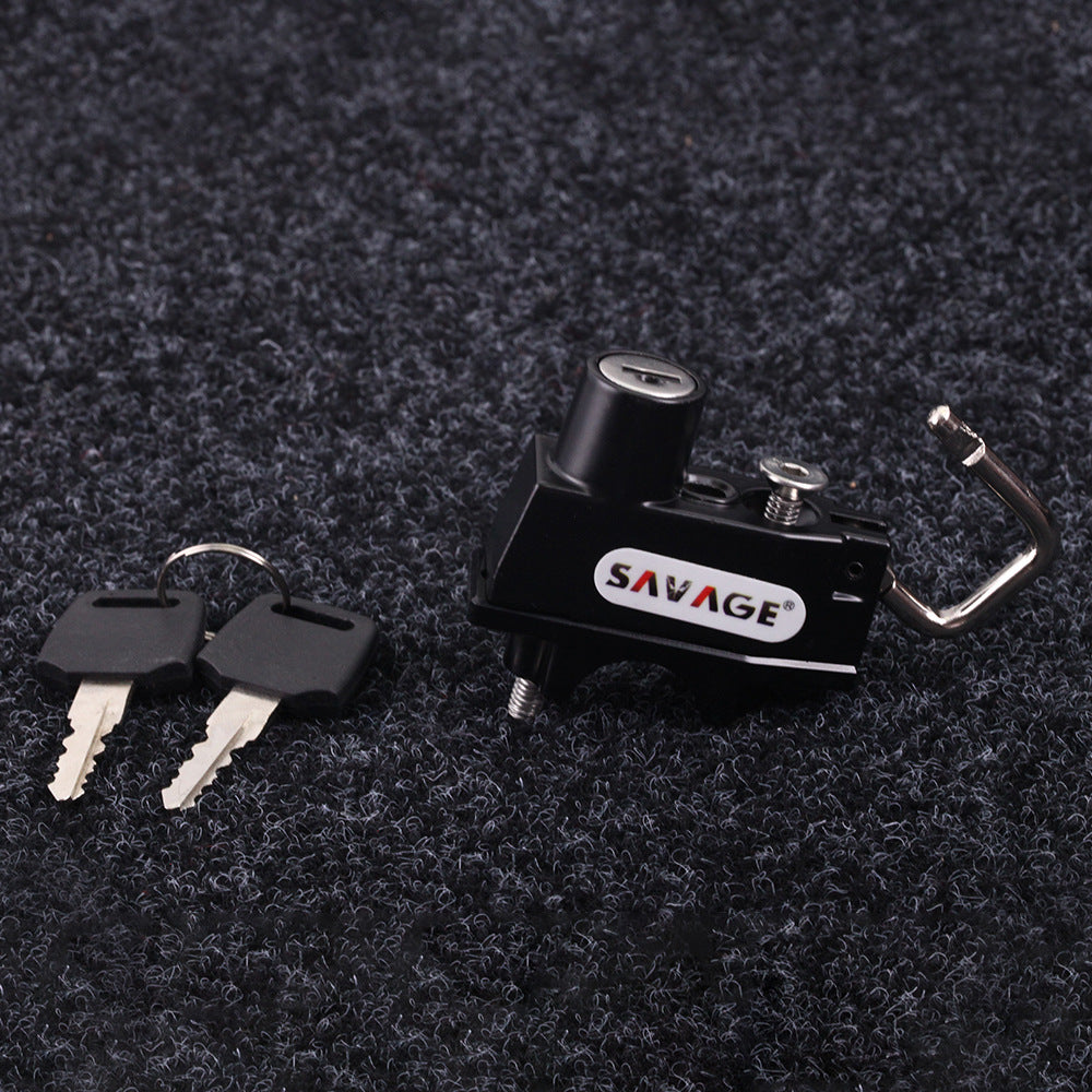 Modified Helmet Lock Hook Accessories High Anti-theft Coefficient Fixed