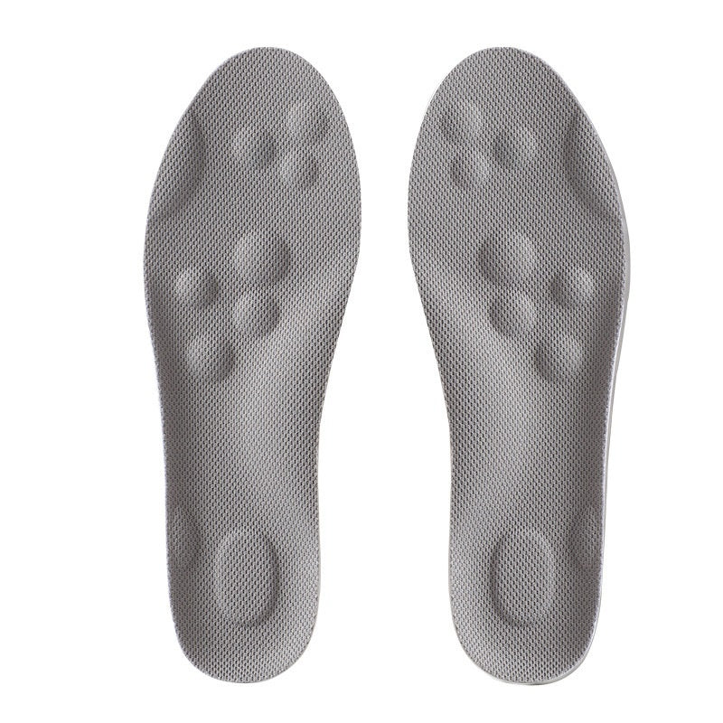 Insole No Tired Foot Arch Massage Sweat Absorbing And Deodorant Antibacterial