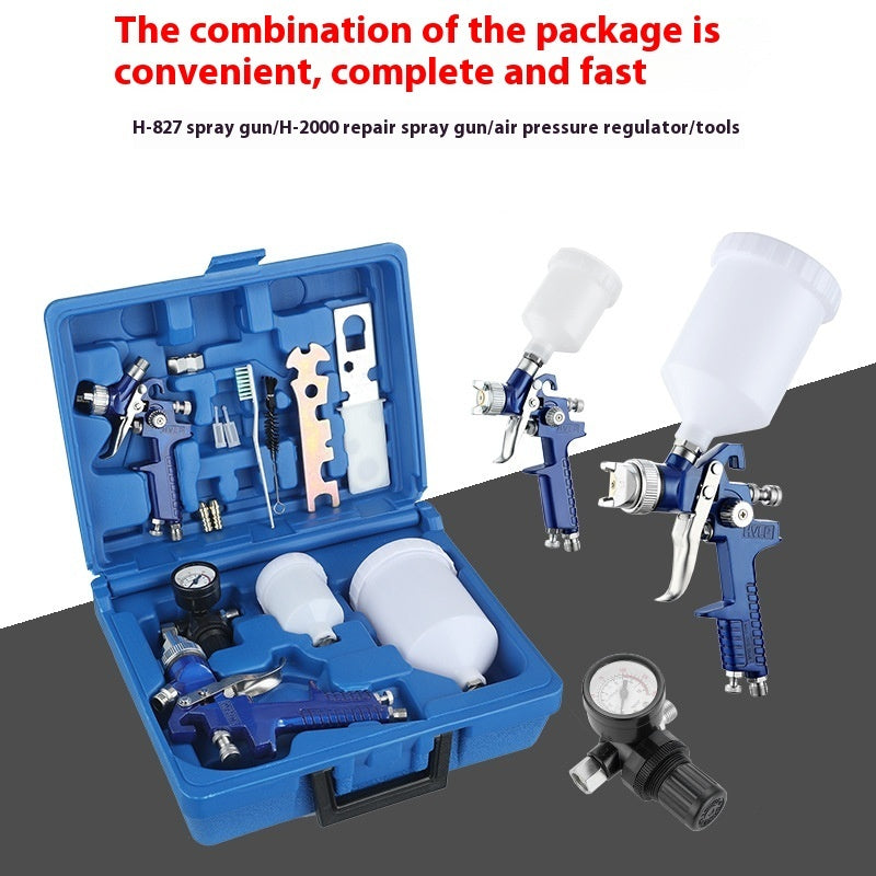 Spray Gun Toolbox Paint Spraying Gun Uniform Suit
